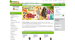 Desktop Screenshot of famouscutouts.com